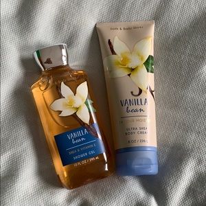 Vanilla Bean Shower Gel And Lotion
